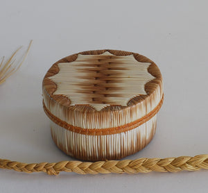 Quill Box with "Sound Waves" by Yvonne Walker Keshick