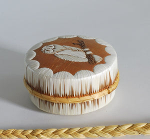 Quill Box with Owl by Pauline Worthington