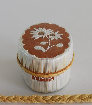 Quill Box with Wildflowers by Yvonne Walker Keshick