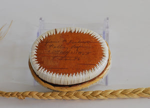 Quill Box with Wildflowers by Yvonne Walker Keshick