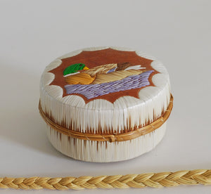 Quill Box with Preening Mallard by Pauline Worthington