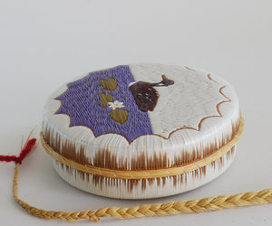 Quill Box with Floating Loon by Penny Worthington