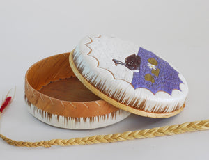 Quill Box with Floating Loon by Penny Worthington