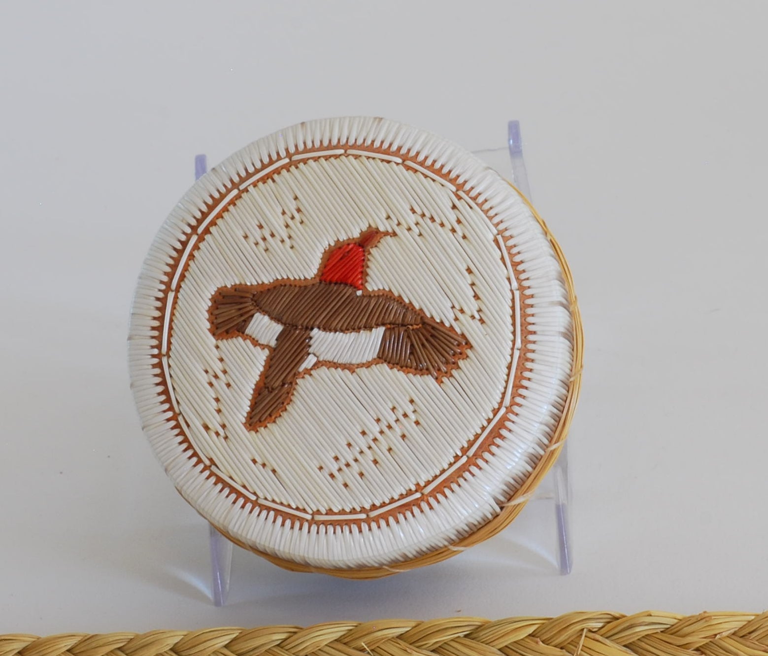 Quill Box with Flying Robin by Penny Worthington
