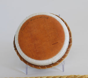 Quill Box with Landing Duck by Pauline Worthington