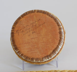 Quill Box with Flower and Buds by Yvonne Walker Keshick