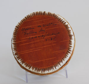 Quill Box with Floating Flowers by Yvonne Walker Keshick