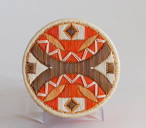 Quill Box with "Micmac" Design by Marina Recollet