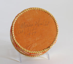 Quill Box with "Micmac" Design by Marina Recollet