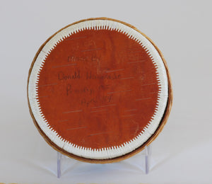 Quill Box "Star Quilt", by Donald Naganashe