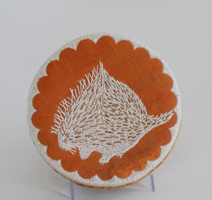 Quill Box with Porcupine by Yvonne Walker Keshick