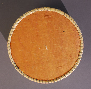 Quill Box with Raccoon by Delia Beboning