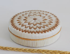 Quill Box with Flower Burst by Yvonne Walker Keshick