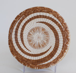 Quill Box with Center Star "Burst" and Swirls by Yvonne Walker Keshick