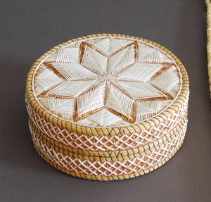 Quill Box with Geometric Star by Marina Recollet