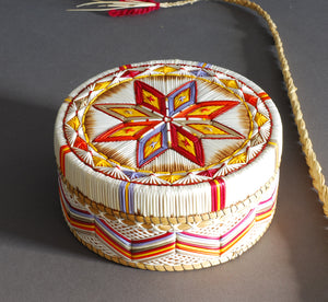 Quill Box with Star by Jean Mishibinijima