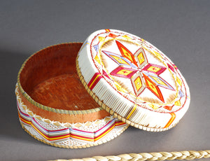 Quill Box with Star by Jean Mishibinijima