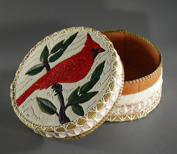 Porcupine Quill Box by Marjorie Spanish
