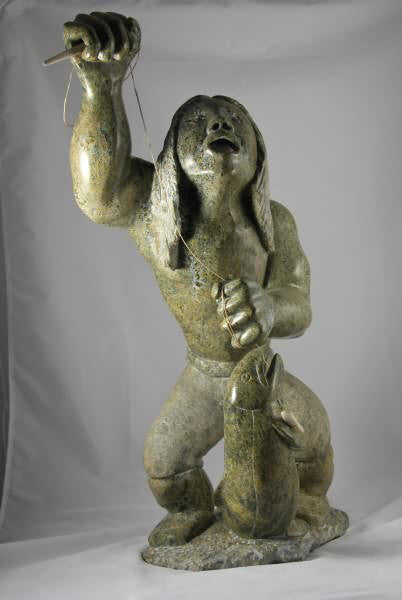 Man Fishing by Matto Michael