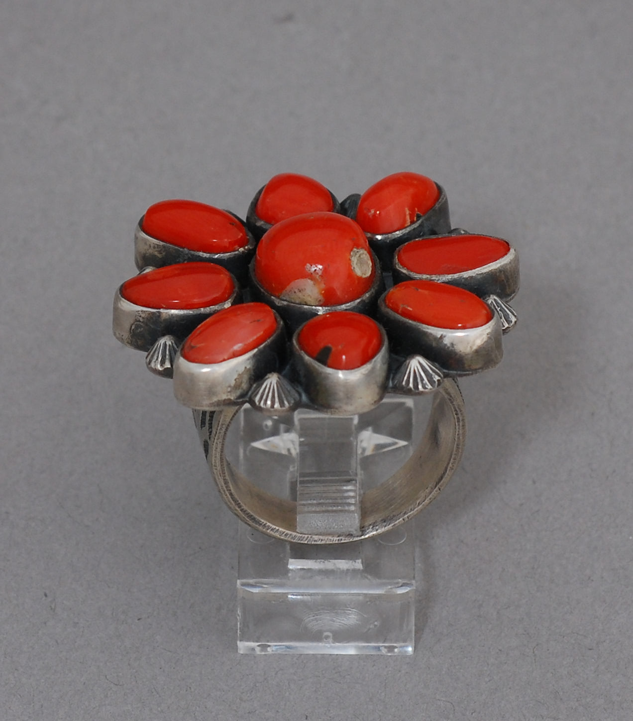 Coral Cluster Ring by Leonard Chee