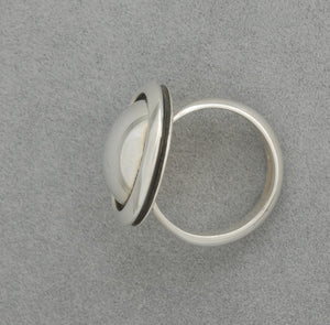 Ring with Dome by Artie Yellowhorse
