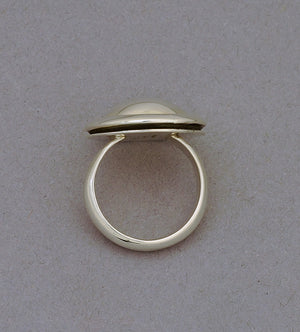 Ring with Dome by Artie Yellowhorse