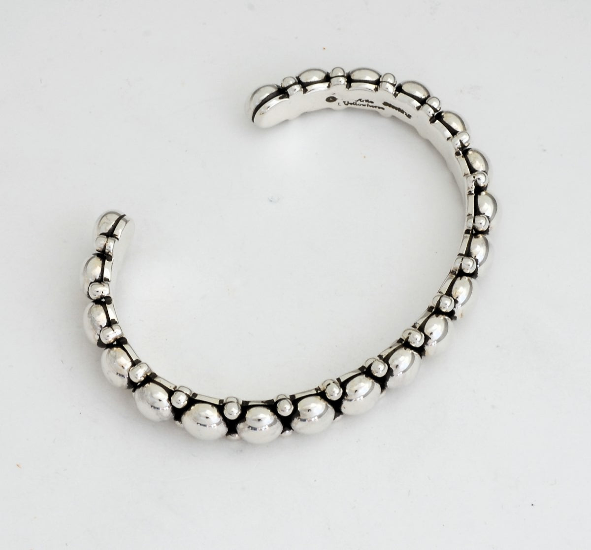 Bracelet with "Domes and Dots" by Artie Yellowhorse